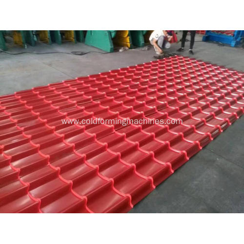 Q tile roll forming machine for African market